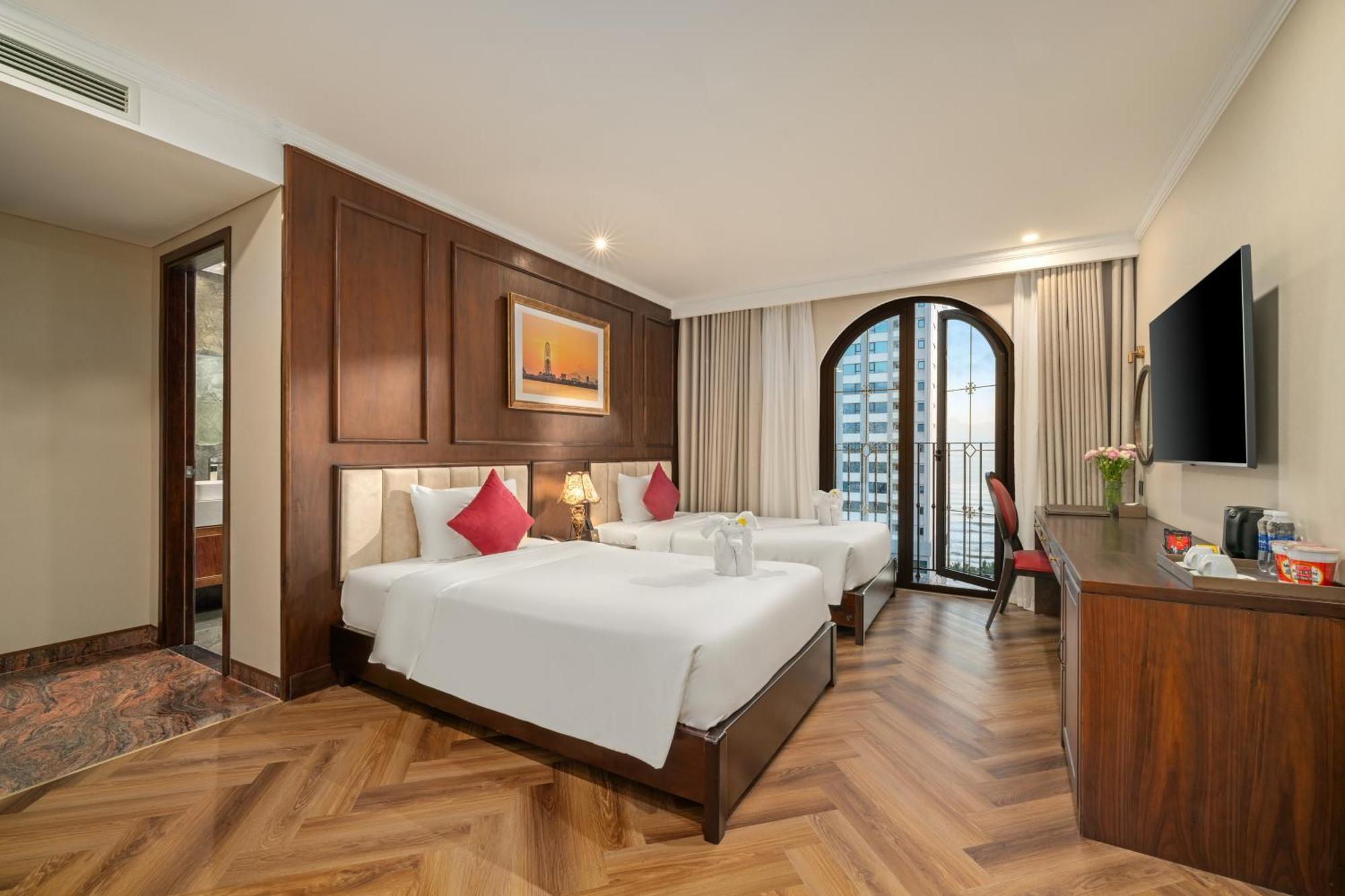 Golden Lotus Luxury Hotel Danang - Complimentary Daily Afternoon Tea Exterior foto