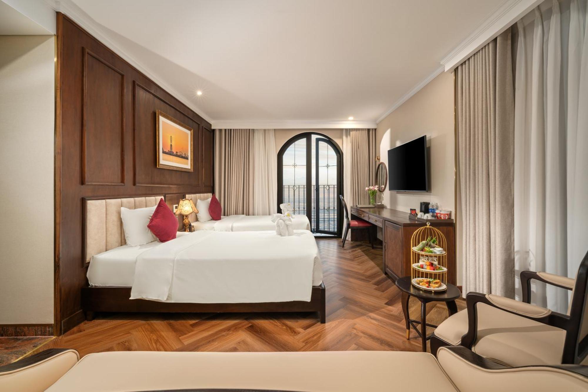 Golden Lotus Luxury Hotel Danang - Complimentary Daily Afternoon Tea Exterior foto